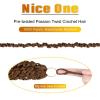 imageNice One PreTwisted Passion Twist Hair 8 Packs 112 Strands Pre Looped Passion Twist Braiding Hair for Women Short Passion Twists Crochet Hair Extensions 20 Inch Pack of 8 1B30