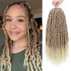 imageNice One PreTwisted Passion Twist Hair 8 Packs 112 Strands Pre Looped Passion Twist Braiding Hair for Women Short Passion Twists Crochet Hair Extensions 20 Inch Pack of 8 1BT27613