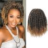 imageNice One PreTwisted Passion Twist Hair 8 Packs 112 Strands Pre Looped Passion Twist Braiding Hair for Women Short Passion Twists Crochet Hair Extensions 20 Inch Pack of 8 1BT27
