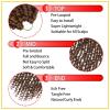 imageNice One PreTwisted Passion Twist Hair 8 Packs 112 Strands Pre Looped Passion Twist Braiding Hair for Women Short Passion Twists Crochet Hair Extensions 20 Inch Pack of 8 1B30