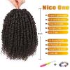 imageNice One PreTwisted Passion Twist Hair 8 Packs 112 Strands Pre Looped Passion Twist Braiding Hair for Women Short Passion Twists Crochet Hair Extensions 20 Inch Pack of 8 1B4