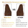 imageNice One PreTwisted Passion Twist Hair 8 Packs 112 Strands Pre Looped Passion Twist Braiding Hair for Women Short Passion Twists Crochet Hair Extensions 20 Inch Pack of 8 1B30