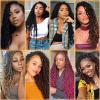 imageNice One PreTwisted Passion Twist Hair 8 Packs 112 Strands Pre Looped Passion Twist Braiding Hair for Women Short Passion Twists Crochet Hair Extensions 20 Inch Pack of 8 1B1B