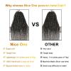 imageNice One PreTwisted Passion Twist Hair 8 Packs 112 Strands Pre Looped Passion Twist Braiding Hair for Women Short Passion Twists Crochet Hair Extensions 20 Inch Pack of 8 1BTGREY