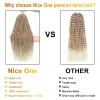 imageNice One PreTwisted Passion Twist Hair 8 Packs 112 Strands Pre Looped Passion Twist Braiding Hair for Women Short Passion Twists Crochet Hair Extensions 20 Inch Pack of 8 1BT27613