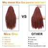imageNice One PreTwisted Passion Twist Hair 8 Packs 112 Strands Pre Looped Passion Twist Braiding Hair for Women Short Passion Twists Crochet Hair Extensions 20 Inch Pack of 8 1B350