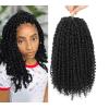 imageNice One PreTwisted Passion Twist Hair 8 Packs 112 Strands Pre Looped Passion Twist Braiding Hair for Women Short Passion Twists Crochet Hair Extensions 20 Inch Pack of 8 1B1B