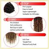 imageNice One PreTwisted Passion Twist Hair 8 Packs 112 Strands Pre Looped Passion Twist Braiding Hair for Women Short Passion Twists Crochet Hair Extensions 20 Inch Pack of 8 1BT1B3027