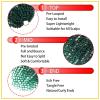 imageNice One PreTwisted Passion Twist Hair 8 Packs 112 Strands Pre Looped Passion Twist Braiding Hair for Women Short Passion Twists Crochet Hair Extensions 20 Inch Pack of 8 1BTGREEN