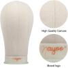 imageWig Head Stand Wig Making Head Wig Head Canvas Block Head With Stand for Making Wigs Mannequin Head for Wigs23