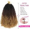 imageNAYOO 14 Inch Yanky Twist Crochet Hair  8 Packs 30 StandsPack Mini Passion Twist with Curly Ends Synthetic PreLooped Crochet Braids Braiding Hair 14 Inch T301B3027
