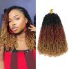 imageNAYOO 14 Inch Yanky Twist Crochet Hair  8 Packs 30 StandsPack Mini Passion Twist with Curly Ends Synthetic PreLooped Crochet Braids Braiding Hair 14 Inch T30OT3027
