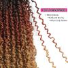 imageNAYOO 14 Inch Yanky Twist Crochet Hair  8 Packs 30 StandsPack Mini Passion Twist with Curly Ends Synthetic PreLooped Crochet Braids Braiding Hair 14 Inch T30OT3027