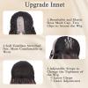 imageNAYOO Long Black Wig for Women  26 Inch Long Black Hair Wigs Natural Looking Black Long Wig Heat Resistant Black Wavy Wigs for Halloween Cosplay CostumeCaramel Brownie
