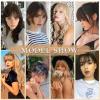 imageNAYOO Bangs Hair Clip  Moca Brown Fake Bangs 100 Real Human Hair Extensions Wispy Bangs for Women Fringe with Temples Hairpieces Curved Bangs for Daily Wear2 darkest brown