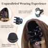 image:imageNAYOO Claw Clip Ponytail Extension Blonde 18 Long Wavy Ponytail Clip in Hair Extensions for Women Curly Natural Layered Pony Tails for Short Thin Hair Synthetic HairpieceBlondeBrown Mixed Dirty Blonde