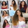 image:imageGoddess Box Braids Crochet Hair12 Inch Boho Crochet Hair for Women 8PK Pre Looped Boho Crochet Braids with Curly Ends1B30271B