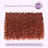 image:imageGoddess Box Braids Crochet Hair12 Inch Boho Crochet Hair for Women 8PK Pre Looped Boho Crochet Braids with Curly Ends1B3027350