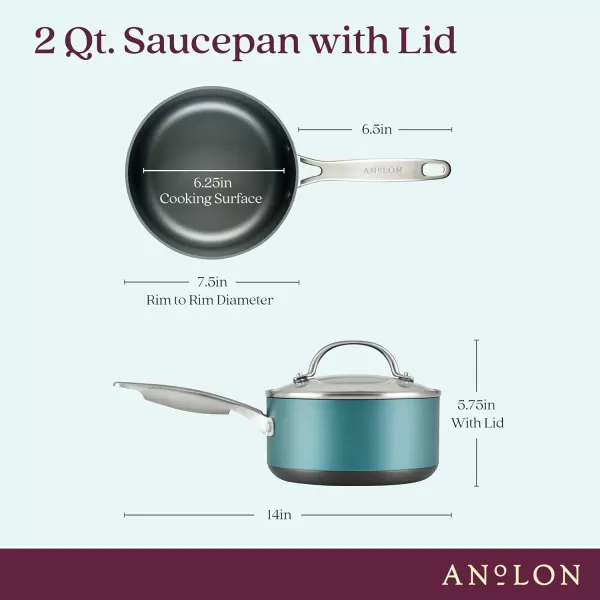 Anolon Achieve Hard Anodized Nonstick Frying Pan/Skillet, 10 Inch, Cream