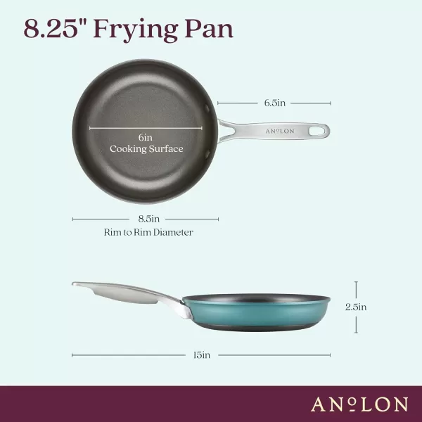 Anolon Achieve Hard Anodized Nonstick Frying Pan/Skillet, 10 Inch, Cream