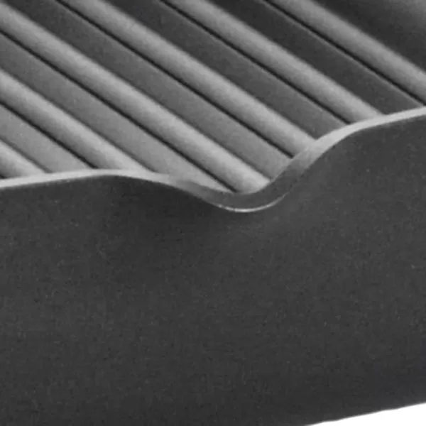 Anolon Advanced Home Hard Anodized Nonstick Deep Square Griddle Pan/Grill, 11 Inch, Bronze