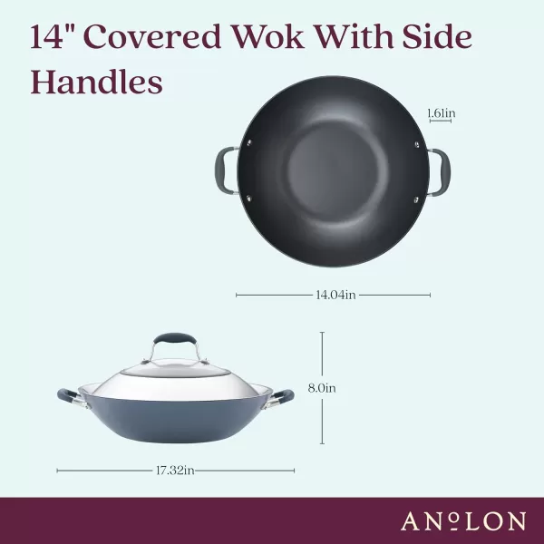 Anolon Advanced Home Hard-Anodized Nonstick Open Stock Cookware- Woks 