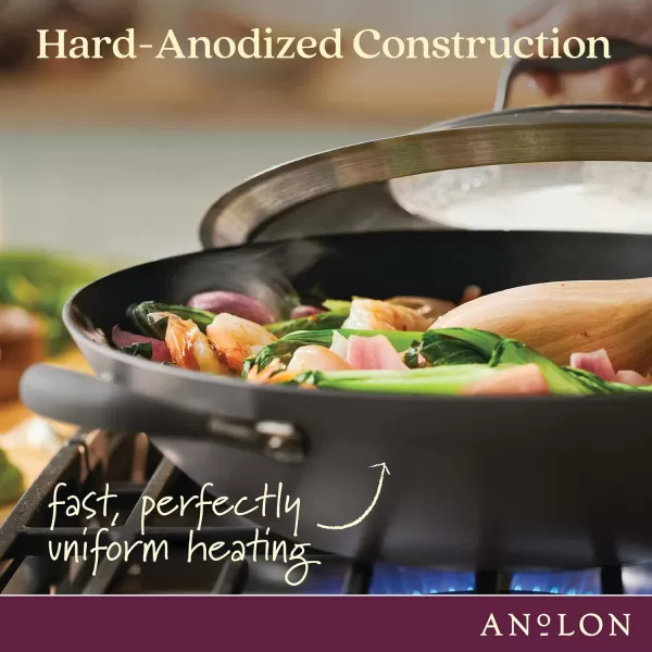 Anolon Advanced Home Hard-Anodized Nonstick Open Stock Cookware- Woks 