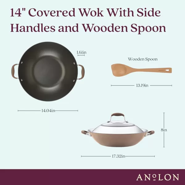 Anolon Advanced Home Hard-Anodized Nonstick Open Stock Cookware- Woks 