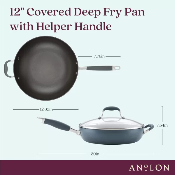 Anolon Advanced Home Hard-Anodized Nonstick Skillets 