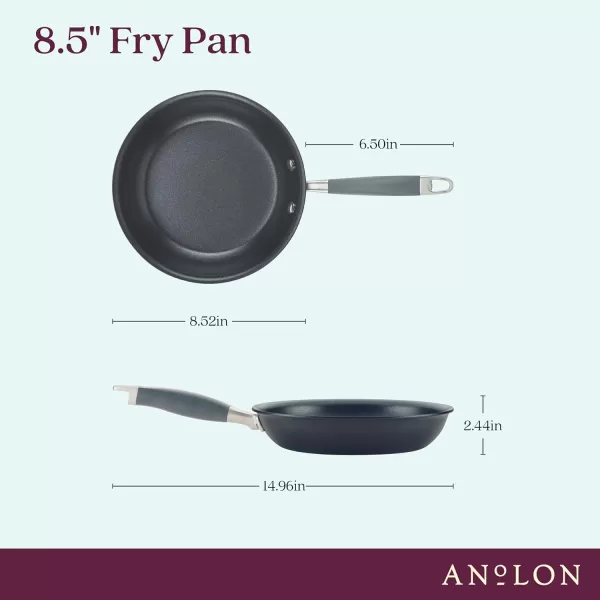 Anolon Advanced Home Hard-Anodized Nonstick Skillets 