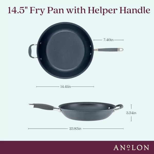 Anolon Advanced Home Hard-Anodized Nonstick Skillets 