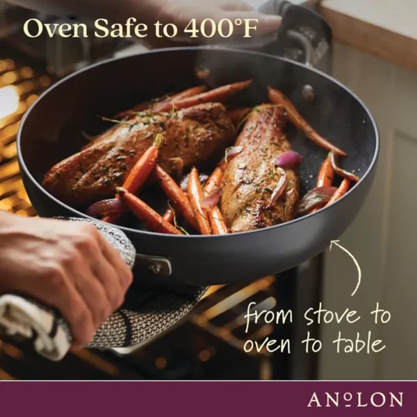 Anolon Advanced Home Hard-Anodized Nonstick Skillets 