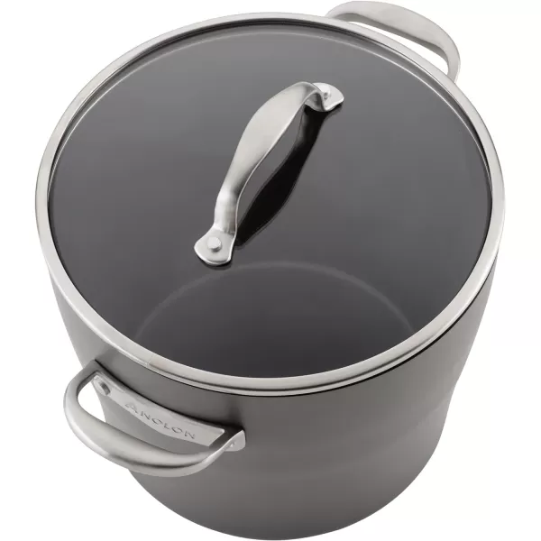 Anolon Allure Hard Anodized Nonstick Deep Square Griddle Pan/Grill, 11 Inch, Dark Gray)