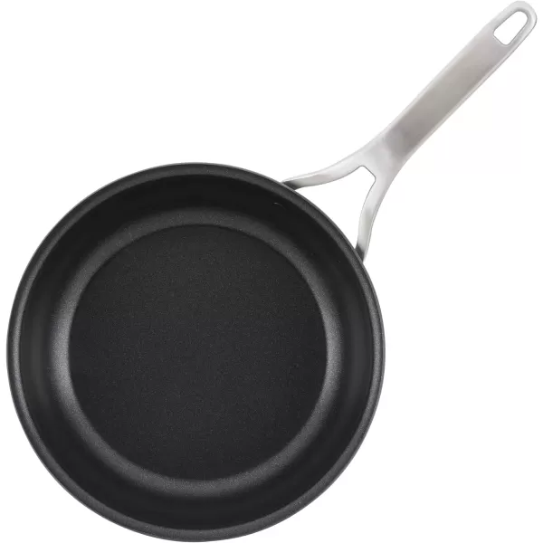 Anolon Allure Hard Anodized Nonstick Deep Square Griddle Pan/Grill, 11 Inch, Dark Gray)