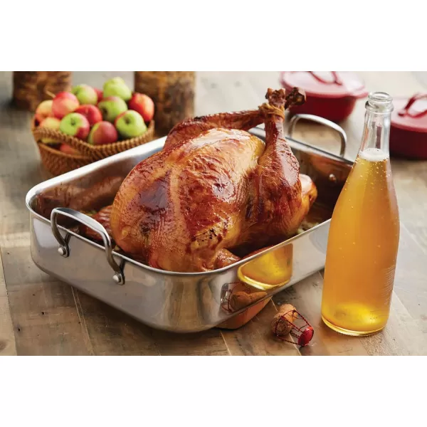 Anolon Classic Stainless Steel Steamer Insert with Lid