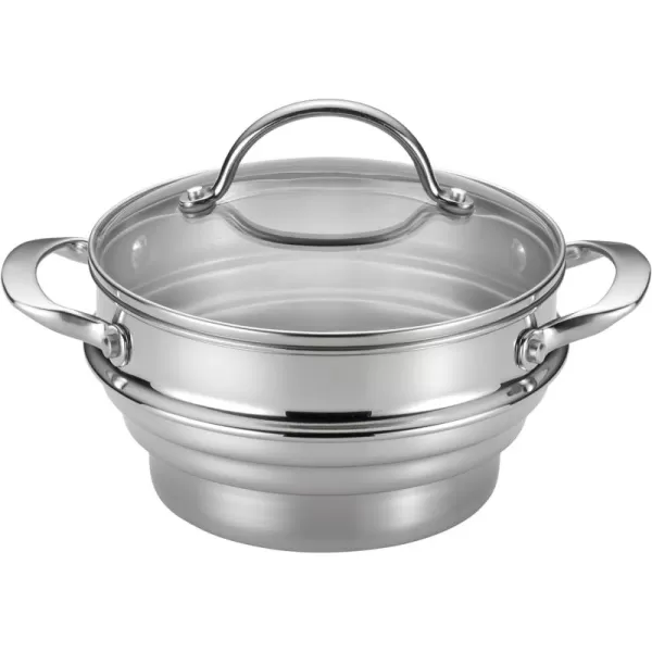 Anolon Classic Stainless Steel Steamer Insert with Lid