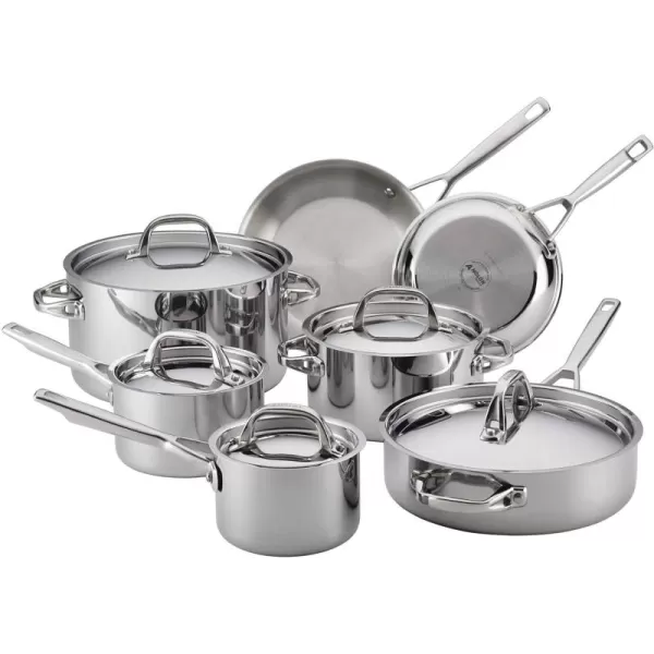 Anolon Classic Stainless Steel Steamer Insert with Lid)