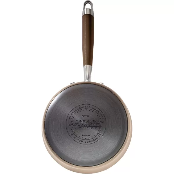 Anolon Advanced Hard Anodized Nonstick Cookware Pots and Pans Set, 11-Piece, Gray