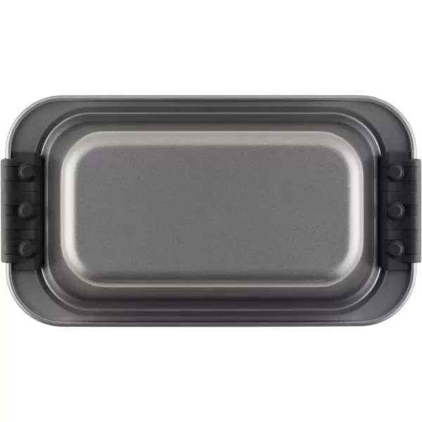 Anolon Advanced Nonstick Bakeware Meatloaf/Loaf Pan Set with Grips and Insert, 2 Piece, Gray
