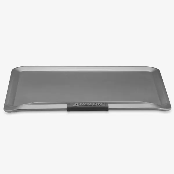 Anolon Advanced Nonstick Bakeware/Baking Sheet and Cooling Rack Set, 11" x 17" w, Gray