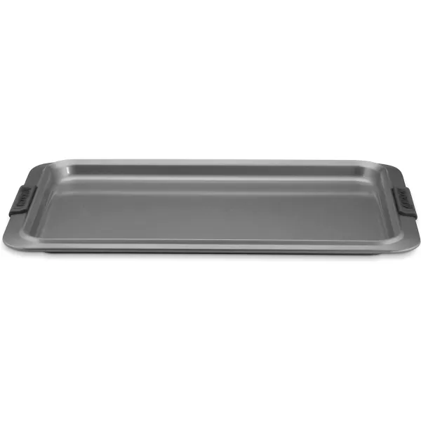Anolon Advanced Nonstick Bakeware/Baking Sheet and Cooling Rack Set, 11" x 17" w, Gray