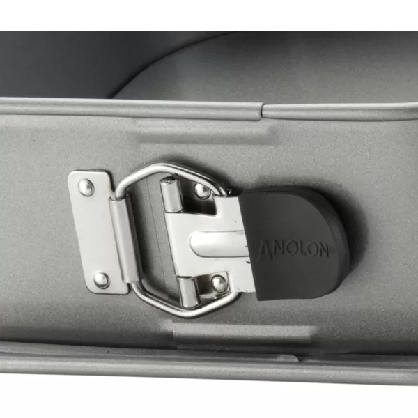 Anolon Advanced Nonstick Springform Baking Pan / Nonstick Springform Cake Pan / Nonstick Cheesecake Pan, Round - 9 Inch, Gray