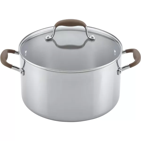 Anolon Advanced Triply Stainless Steel Cookware Pots and Pans Set, 10 Piece