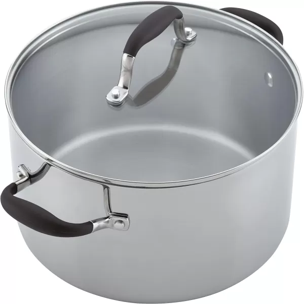 Anolon Advanced Triply Stainless Steel Cookware Pots and Pans Set, 10 Piece
