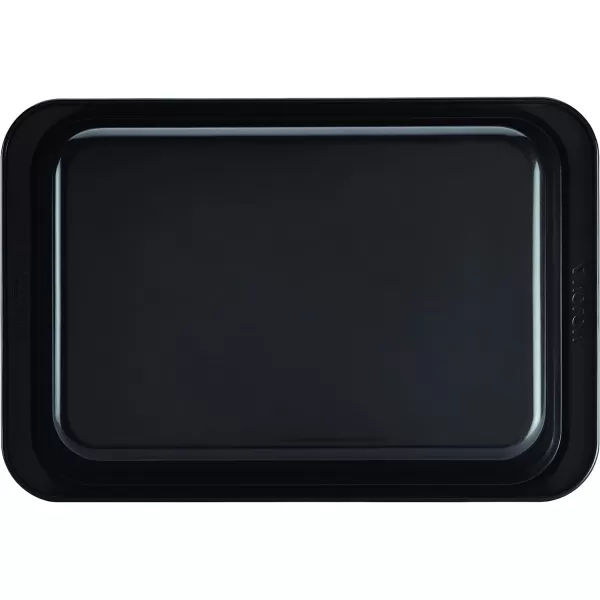 Anolon Allure Nonstick Bakeware Set includes Nonstick Baking Pan with Lid and Muffin/Cupcake Pan - 3 Piece, Onyx/Black/Pewter