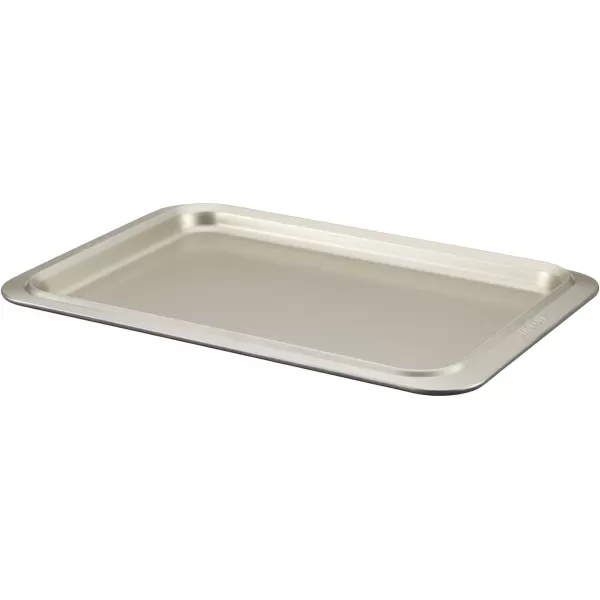 Anolon Allure Nonstick Bakeware Set includes Nonstick Baking Pan with Lid and Muffin/Cupcake Pan - 3 Piece, Onyx/Black/Pewter