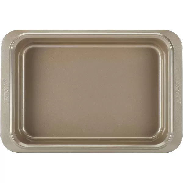 Anolon Eminence Nonstick Baking Pan / Nonstick Cake Pan, Square - 9 Inch, Black