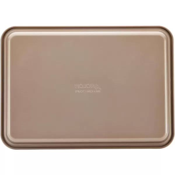 Anolon Gourmet Nonstick Bakeware Set with Nonstick Cookie Sheets / Baking Sheets - 3 Piece, Bronze Brown