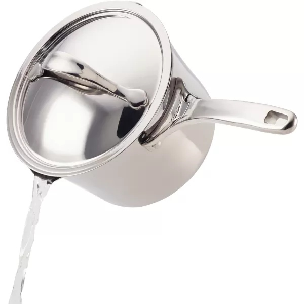 Anolon Nouvelle Stainless Steel Cookware Pots and Pans Set, 10 Piece)