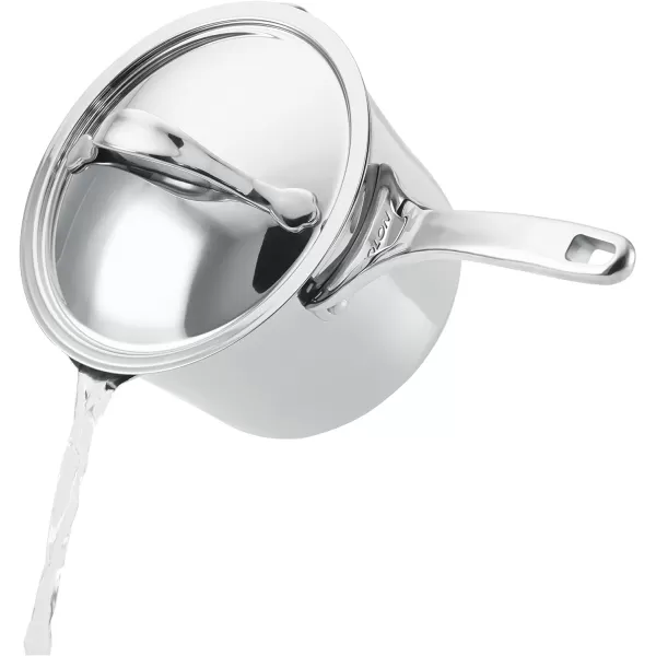 Anolon Nouvelle Stainless Steel Cookware Pots and Pans Set, 10 Piece)